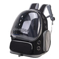 Spacious Pet Carrier with Ventilation System & Water Resistant Design(Black)